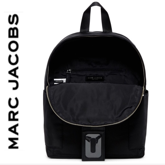 NWT Marc Jacobs large preppy backpack black - Picture 3 of 7